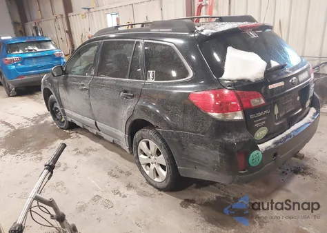 2011 Subaru Outback 2.5I Premium from USA, damaged, VIN 4S4BRBGC9B1402666